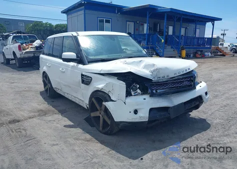 2013 Land Rover Range Rover Sport Hse из США, поврежденный, VIN SALSK2D44DA801860